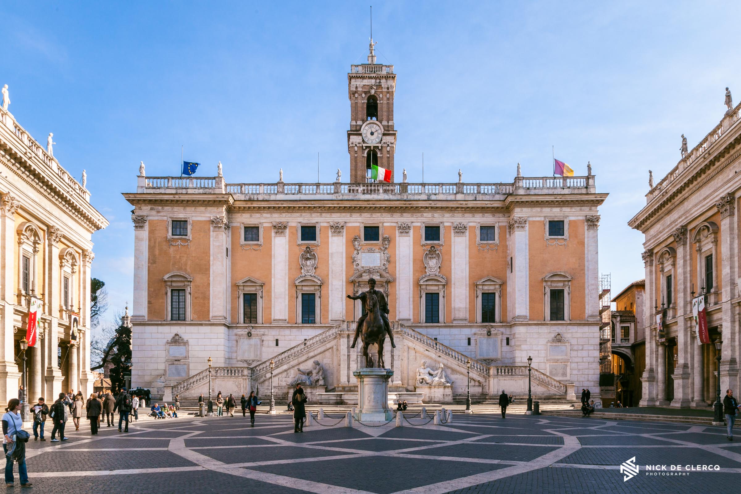 Piazza Del Campidoglio, Rome - Nick De Clercq Photography